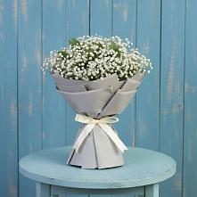 Букет цветов из:  Гипсофила в Пряже