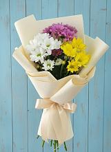 Букет цветов из:  Хризантемы в Пряже