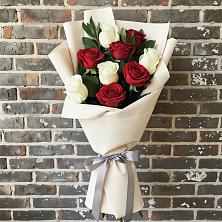 Букет цветов из:  Розы в Пряже