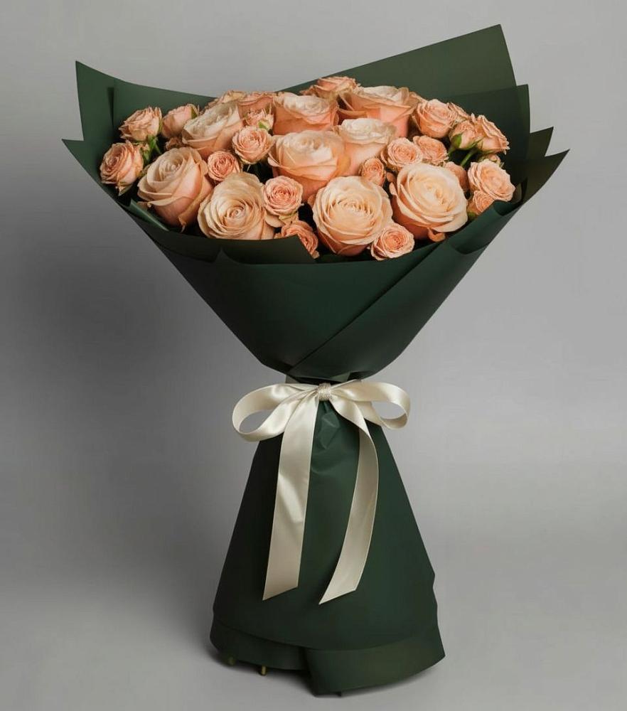 Букет Элегантный в Пряже