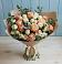 Букет цветов из: Альстромерии и Розы в Пряже