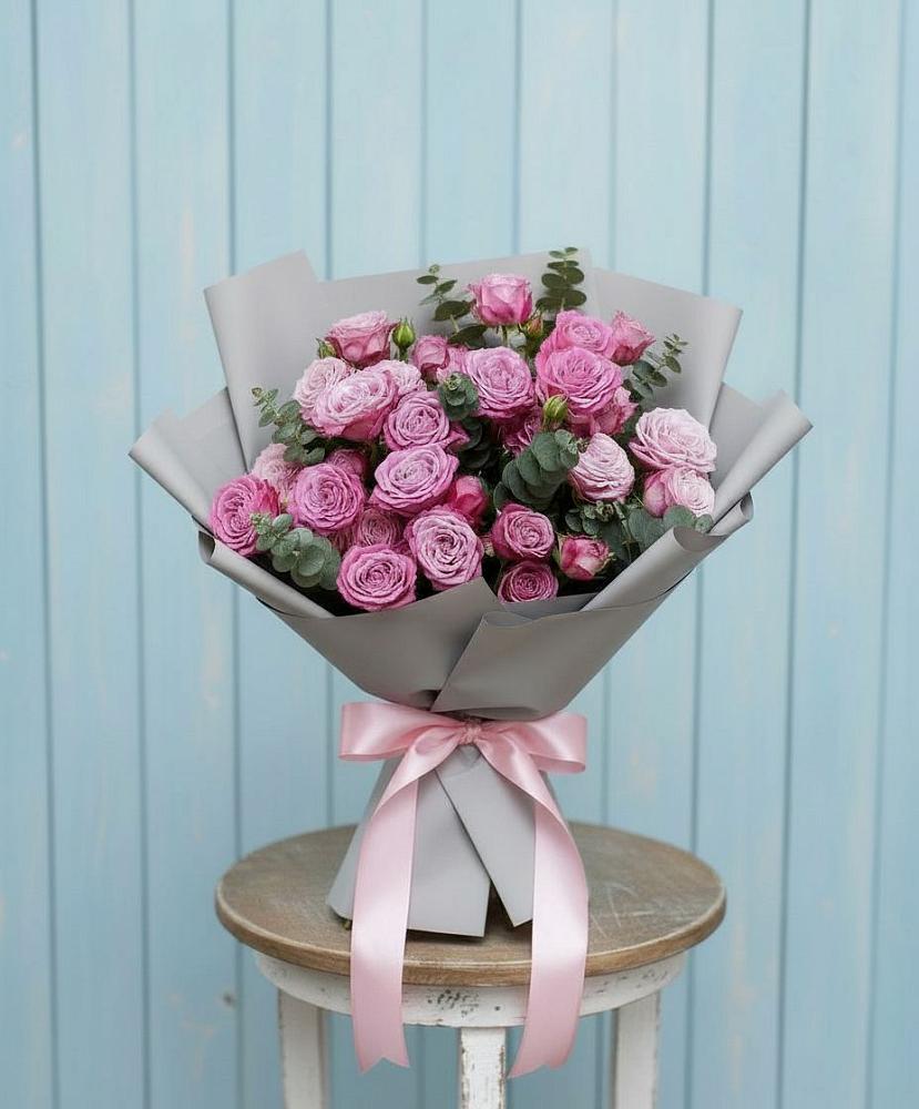 Букет цветов из: Розы в Пряже