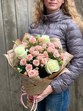 Букет цветов из:  Розы #REPLACE_PRED# Пряже