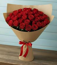 Букет Красные розы Милано в Пряже