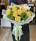 Букет цветов из: Хризантемы и Розы в Пряже