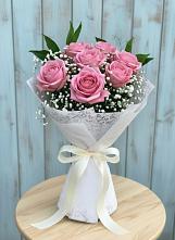 Букет цветов из:  Розы в Пряже