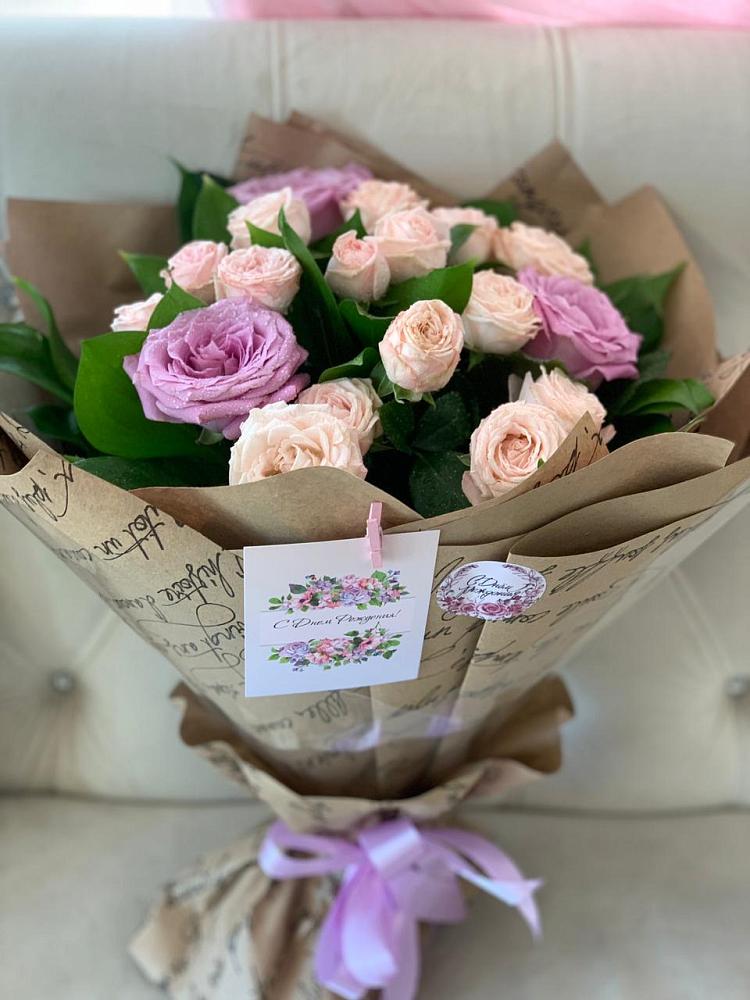 Букет цветов из: Розы в Пряже