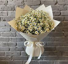 Букет цветов из:  Ромашки #REPLACE_PRED# Пряже