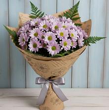 Букет цветов из:  Хризантемы в Пряже