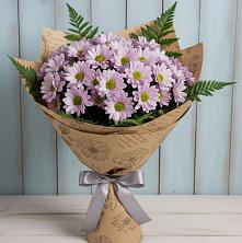 Букет цветов из:  Хризантемы в Пряже