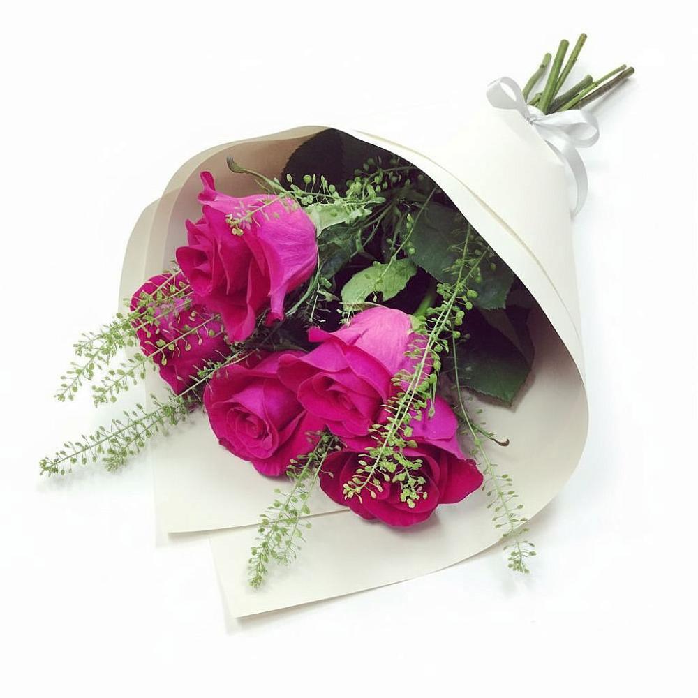 Букет цветов из: Розы в Пряже