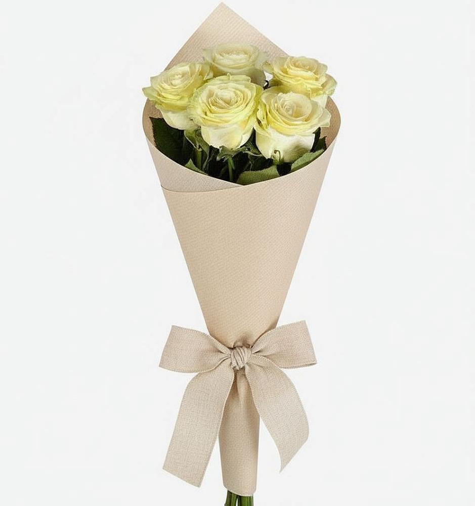 Букет цветов из: Розы в Пряже