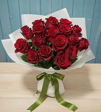 Букет Красные розы в Пряже