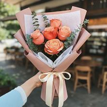 Букет цветов из:  Розы в Пряже