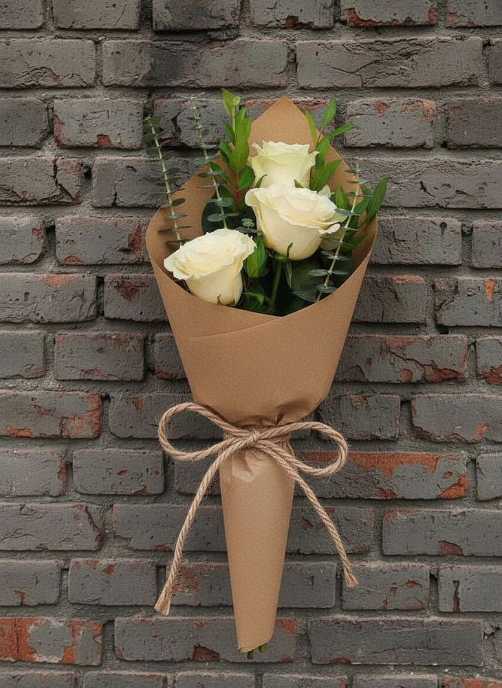 Букет цветов из: Розы в Пряже