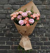 Букет цветов из:  Розы в Пряже
