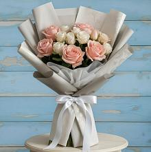 Букет цветов из:  Розы в Пряже