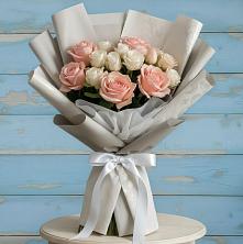 Букет цветов из:  Розы в Пряже