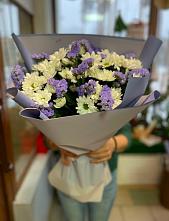 Букет цветов из:  Хризантемы #REPLACE_PRED# Пряже