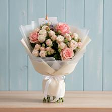Букет цветов из:  Розы в Пряже