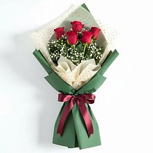 Букет цветов из:  Розы в Пряже