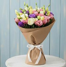 Букет цветов из:  Лизиантусы в Пряже
