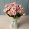 Букет Розовый шарм в Пряже