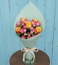 Букет цветов из:  Розы в Пряже